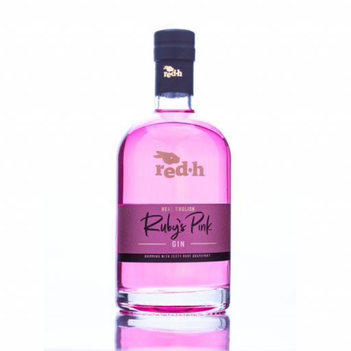 REAL ENGLISH RUBY'S PINK GIN - 70CL